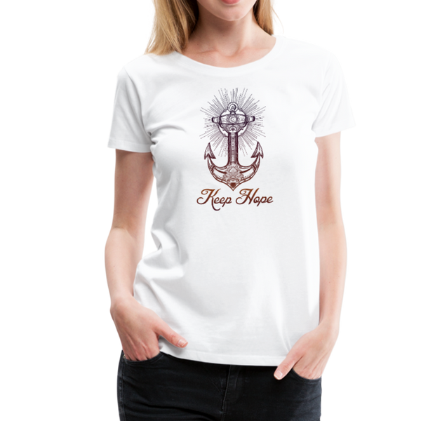 Keep Hope - Premium T-Shirt - white