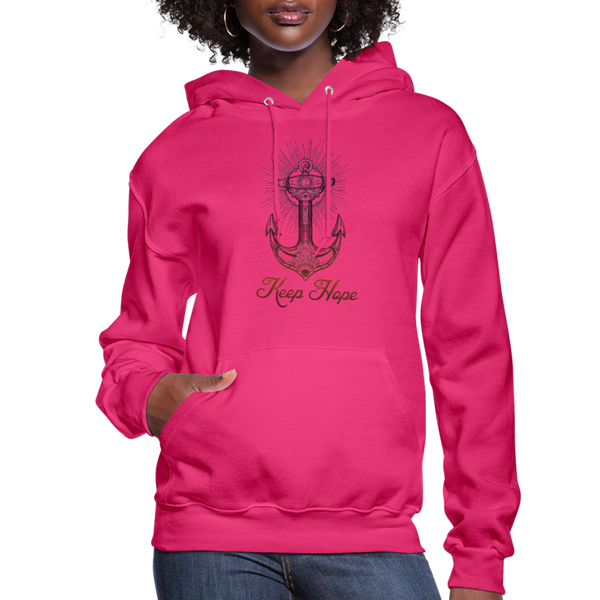 Keep Hope - Workwear Hoodie - fuchsia