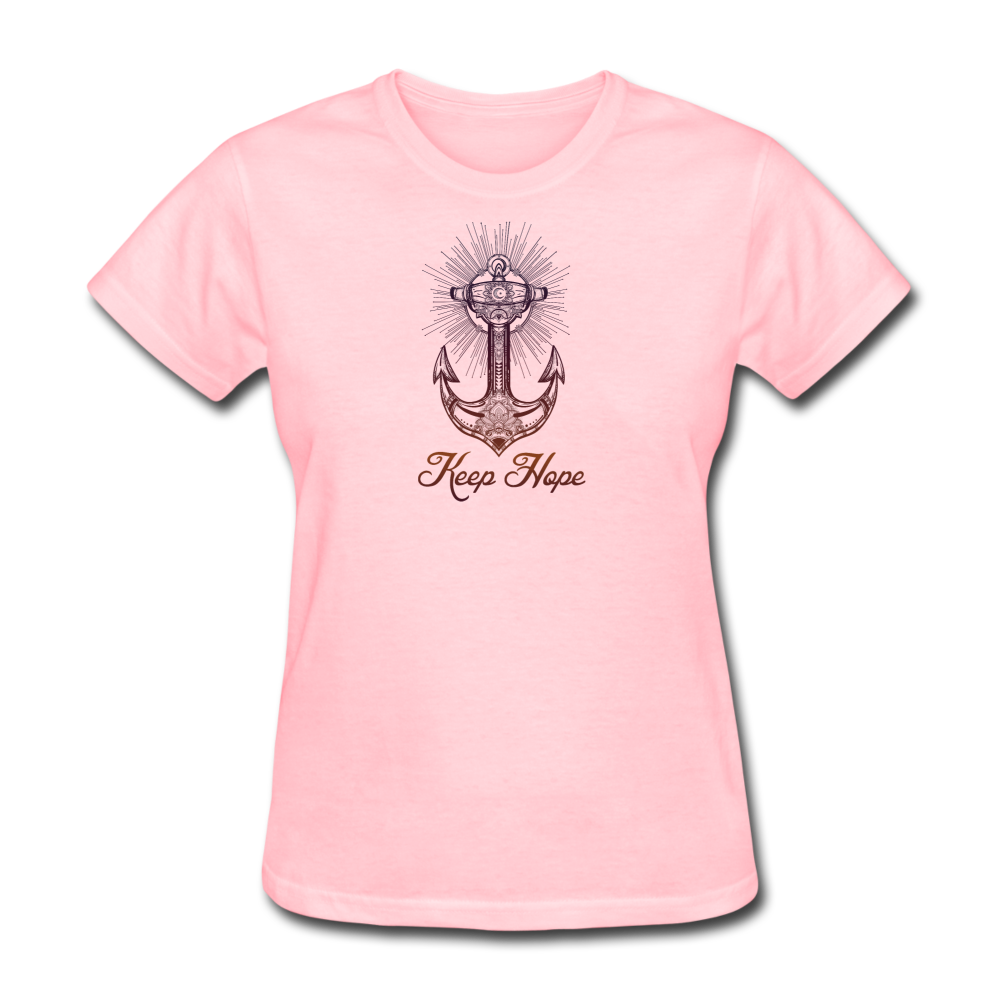 Keep Hope - Workwear T-Shirt - pink