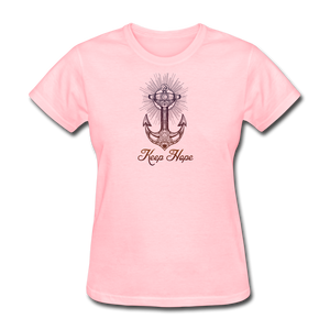 Keep Hope - Workwear T-Shirt - pink