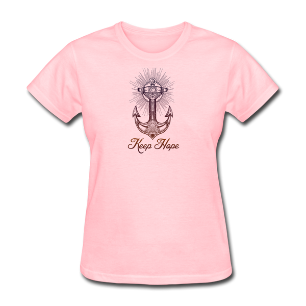 Keep Hope - Workwear T-Shirt - pink