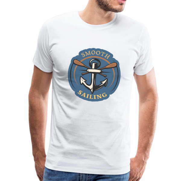 Smooth Sailing - Premium T-Shirt - white