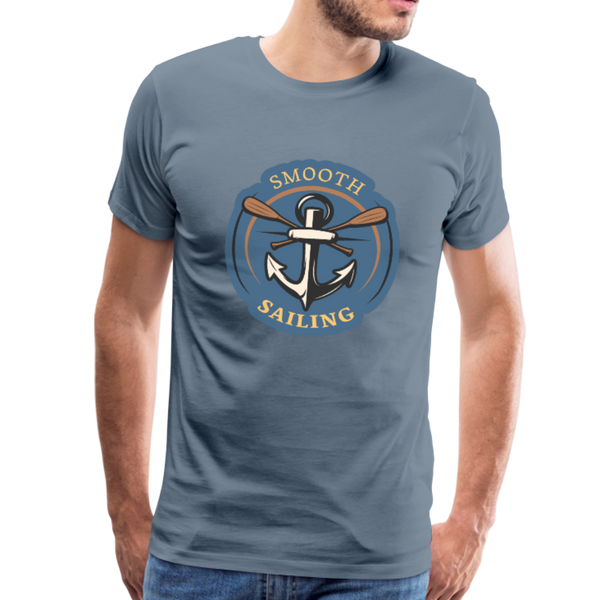 Smooth Sailing - Premium T-Shirt - steel blue