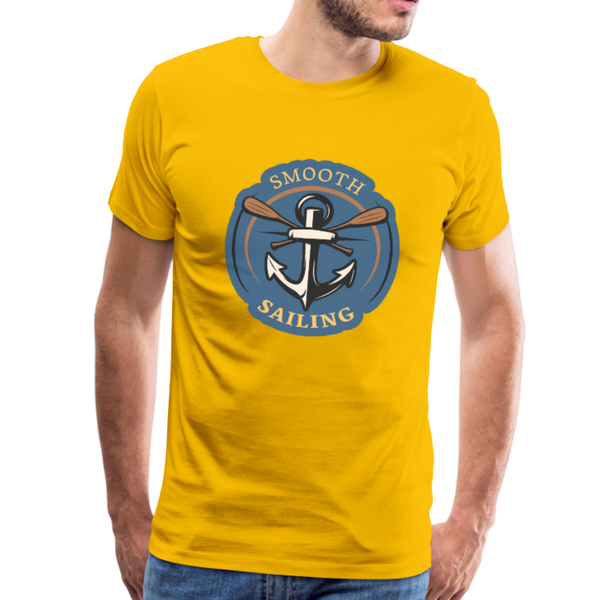 Smooth Sailing - Premium T-Shirt - sun yellow