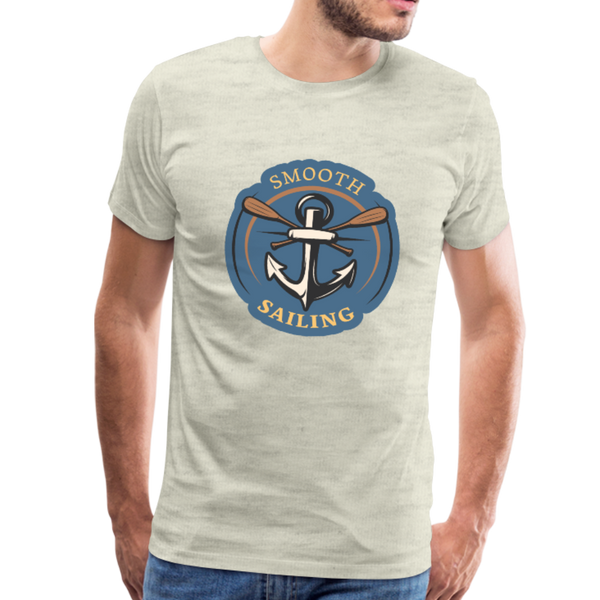 Smooth Sailing - Premium T-Shirt - heather oatmeal