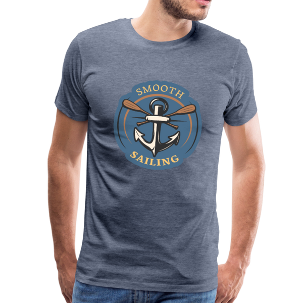 Smooth Sailing - Premium T-Shirt - heather blue