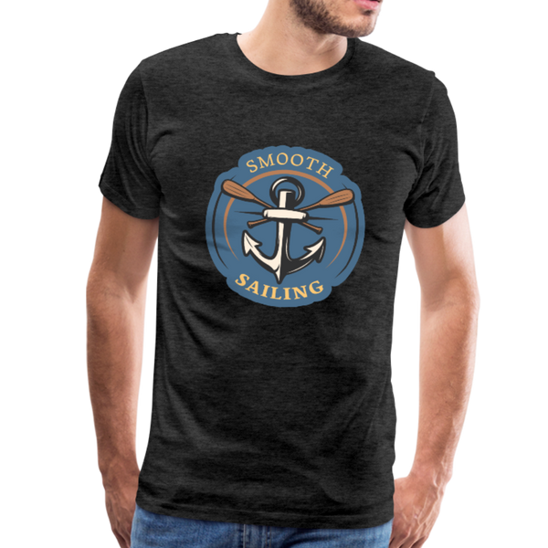 Smooth Sailing - Premium T-Shirt - charcoal gray