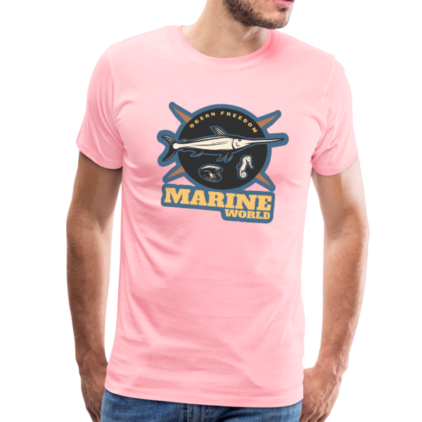 Marine World - Premium T-Shirt - pink