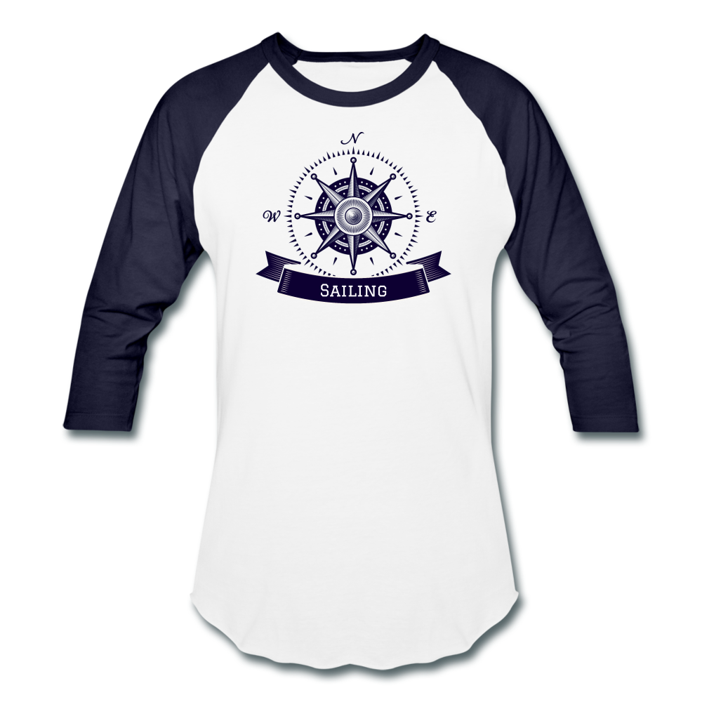 Compass/Sailing - Sports T-Shirt - white/navy