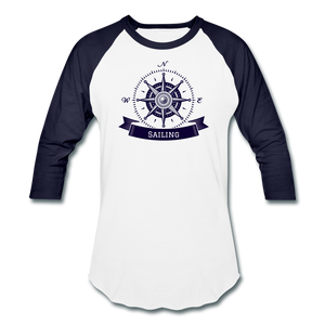 Compass/Sailing - Sports T-Shirt - white/navy