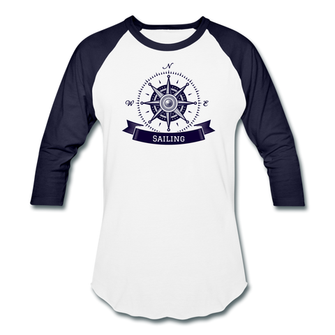 Compass/Sailing - Sports T-Shirt - white/navy