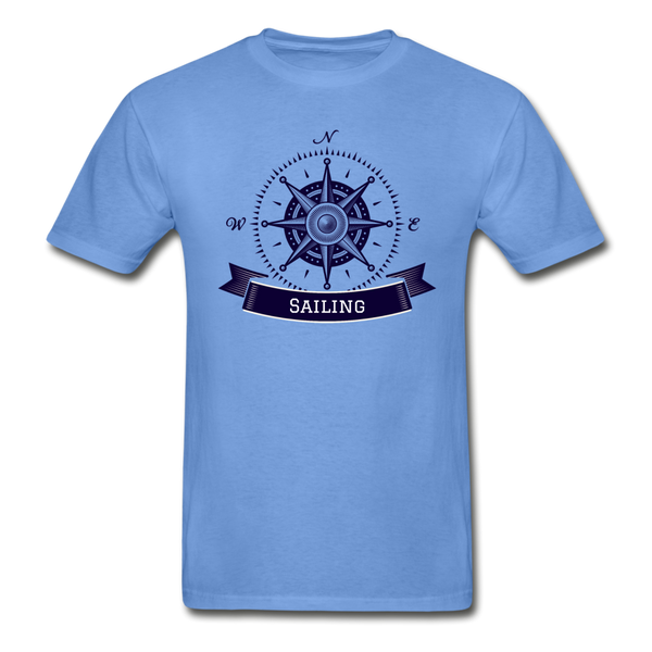 Compass/Sailing - Hanes Tagless T-Shirt - carolina blue