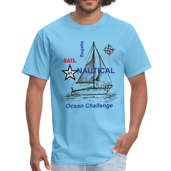 Men's T-Shirt - aquatic blue