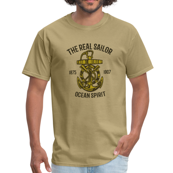Nautical/Anchor/Ocean Spirit - T-Shirt - khaki