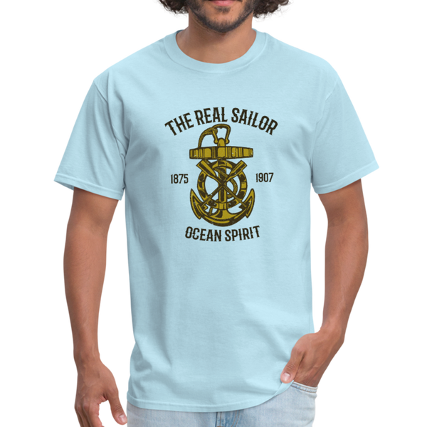 Nautical/Anchor/Ocean Spirit - T-Shirt - powder blue