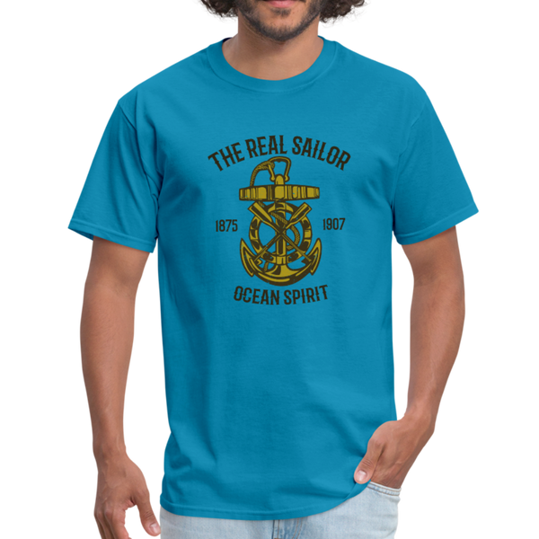Nautical/Anchor/Ocean Spirit - T-Shirt - turquoise