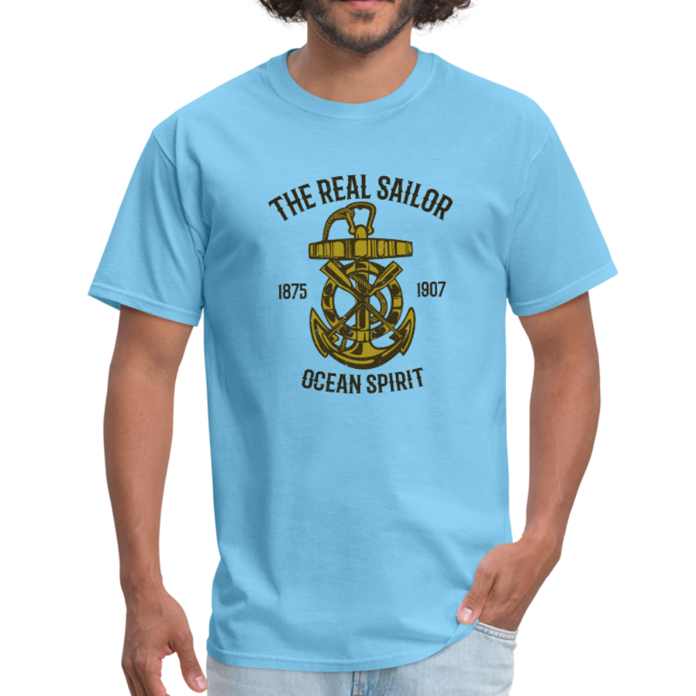 Nautical/Anchor/Ocean Spirit - T-Shirt - aquatic blue