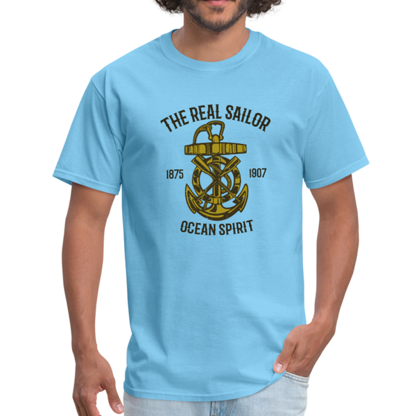 Nautical/Anchor/Ocean Spirit - T-Shirt - aquatic blue