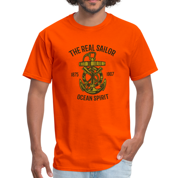 Nautical/Anchor/Ocean Spirit - T-Shirt - orange
