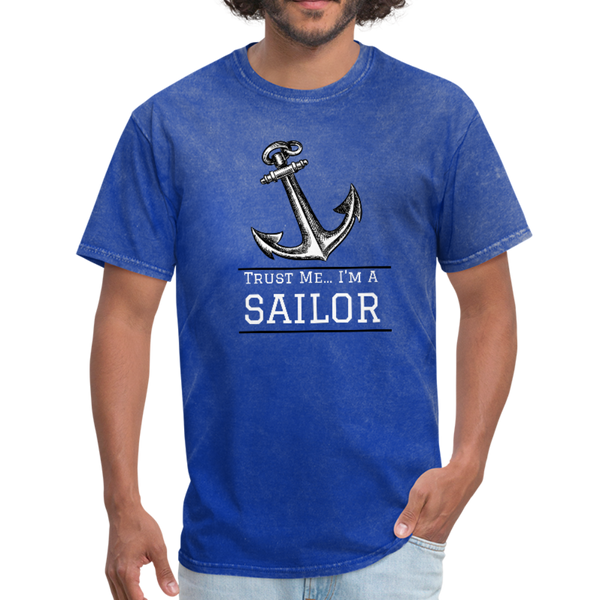 Nautical/Anchor/Sailor - Workwear T-Shirt - mineral royal