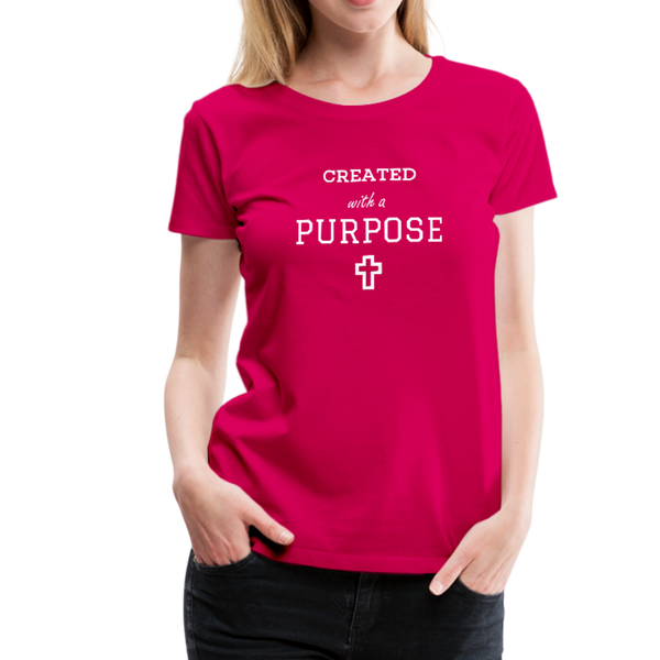 Women’s Premium T-Shirt - dark pink