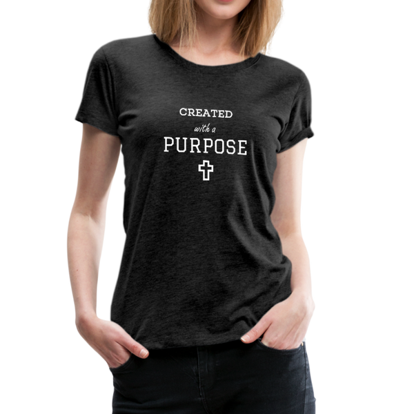 Women’s Premium T-Shirt - charcoal gray