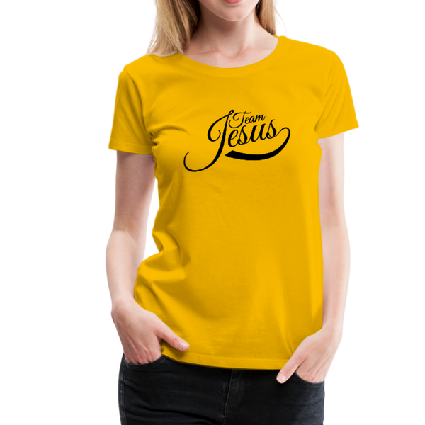 Team Jesus Premium T-Shirt - sun yellow