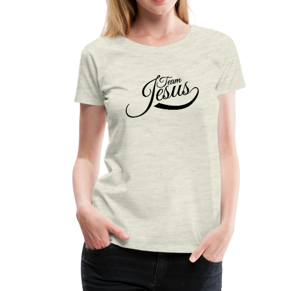 Team Jesus Premium T-Shirt - heather oatmeal