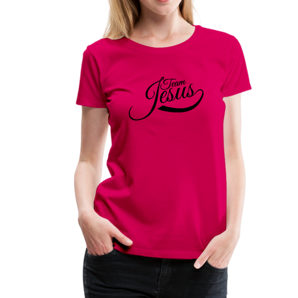 Team Jesus Premium T-Shirt - dark pink