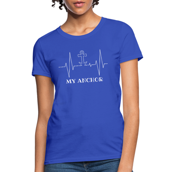 My Anchor Workwear T-Shirt - royal blue