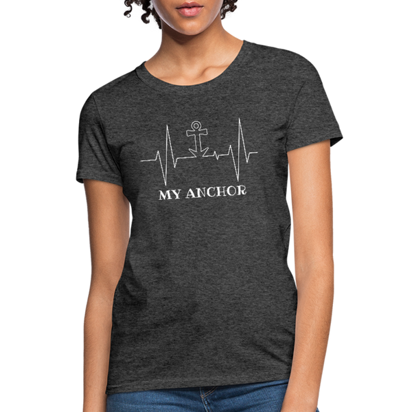 My Anchor Workwear T-Shirt - heather black