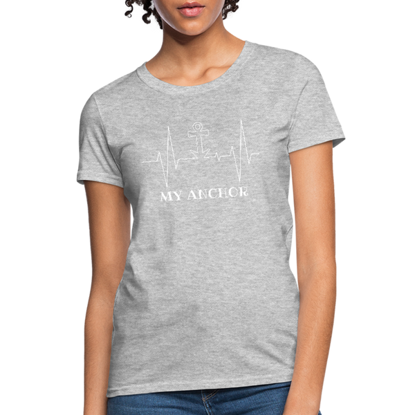 My Anchor Workwear T-Shirt - heather gray