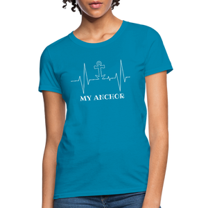 My Anchor Workwear T-Shirt - turquoise