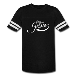 Team Jesus Vintage Sport T-Shirt - black/white