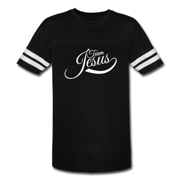 Team Jesus Vintage Sport T-Shirt - black/white