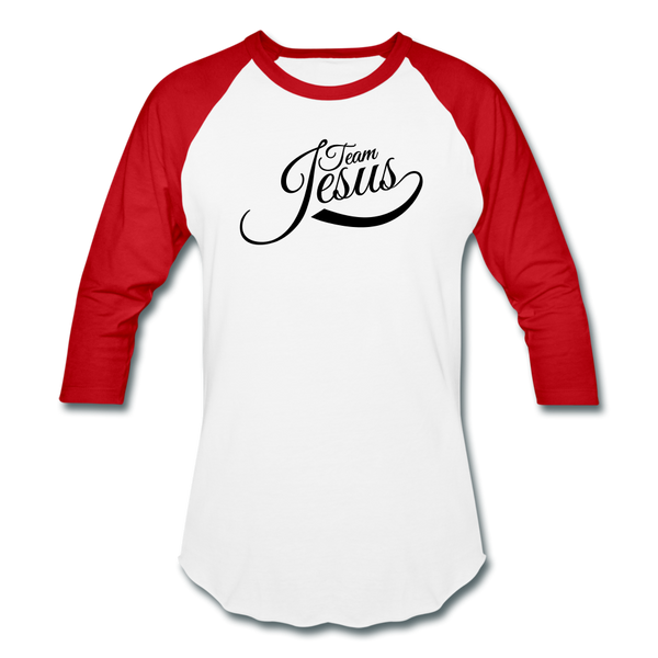 Team Jesus Sports T-Shirt - white/red