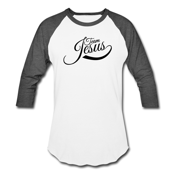 Team Jesus Sports T-Shirt - white/charcoal