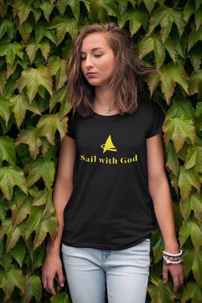 "Sail with God" Gildan T-Shirt