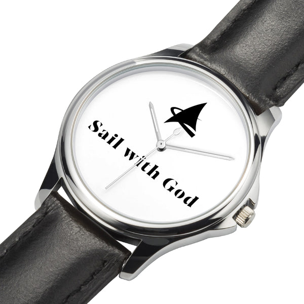 Matthew --- Sail with God (Black, Clear Dial)