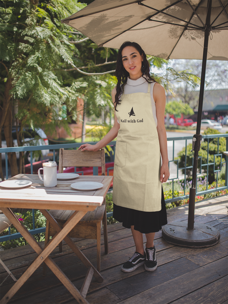 "Sail with God" Adjustable Apron (Multiple Colors)